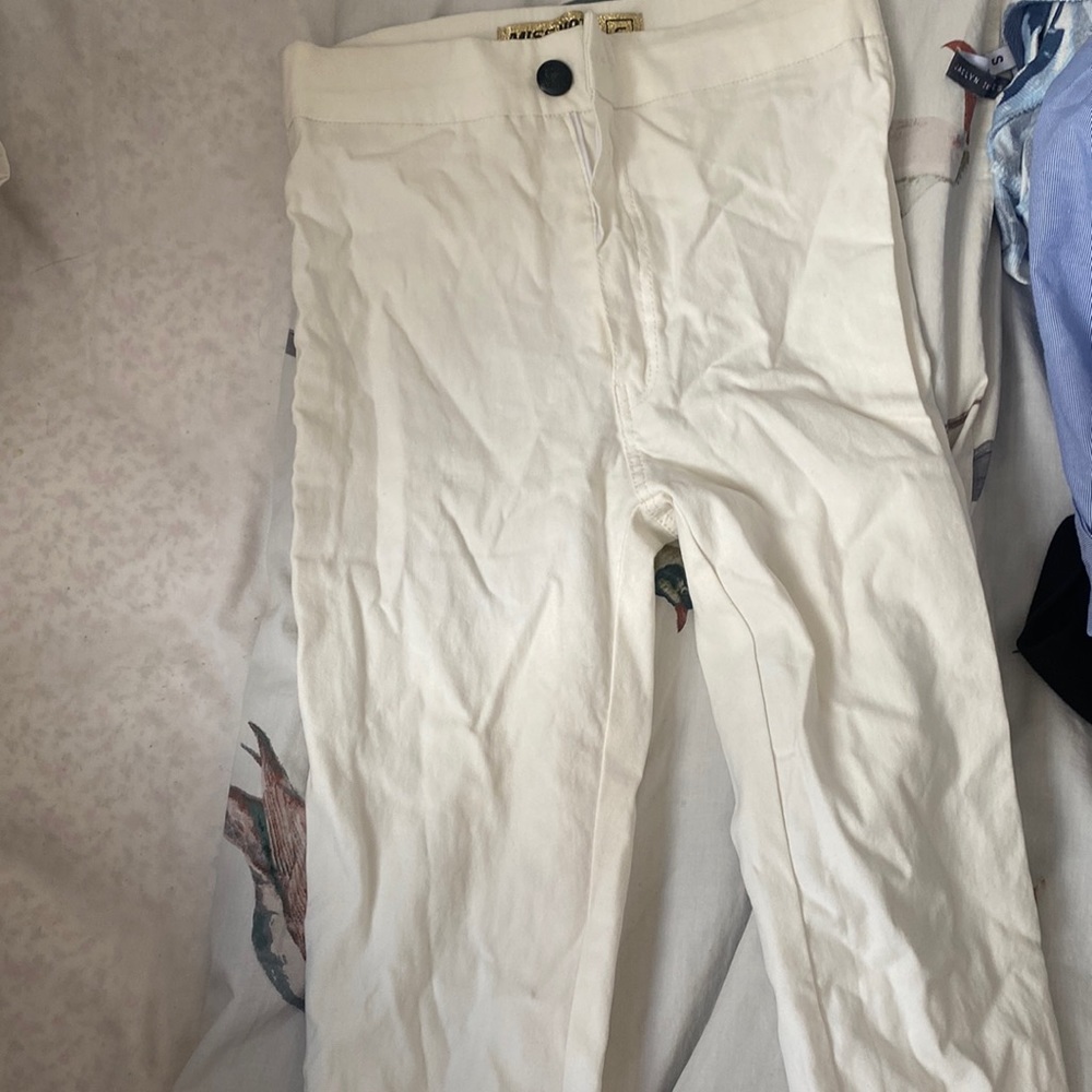 White jeggings